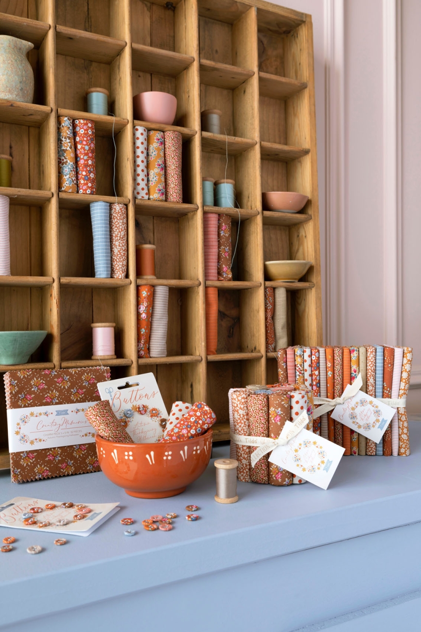 Tilda - Fat Quarter Bundle - Creating Memories - Autumn